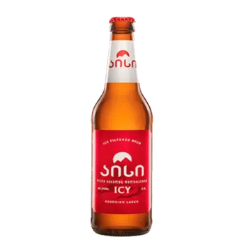 Pivo Gruzínské pivo ICY 11°- 5% alk - 0,45 l