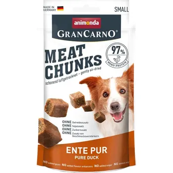 Pro psa 4x60g animonda Gran Carno Meat Chunks small kachní