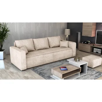 Pohovka Pohovka FIRE - béžová - manšestr - LINCOLN 03