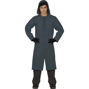 Karnevalový kostým Fiestas Guirca Pánský kostým Squid Game padouch šedý