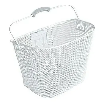 Košík na láhev APT STYLOVÝ KOVOVÝ KOŠÍK NA KOLO BÍLÁ