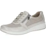 Dámské kožené polobotky 9-23723-44-132 Caprice béžová Barva: pearl comb, Velikost: 38