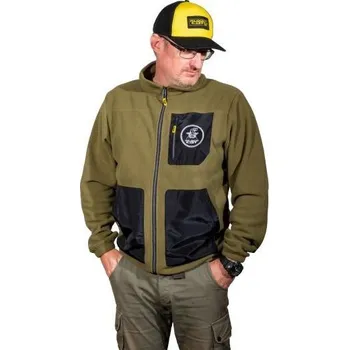 Rybářské oblečení Mikina Black Cat Fleece Velikost L