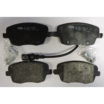 Brzdová destička Destičky přední FABIA I. 1,9 74 kw, FERODO 6Q0698151C, pro ROOMSTER, 5J. Typové číslo: FDB1662,FDB1662,FDB1662, 181597701, 6Q0698151C, 602884