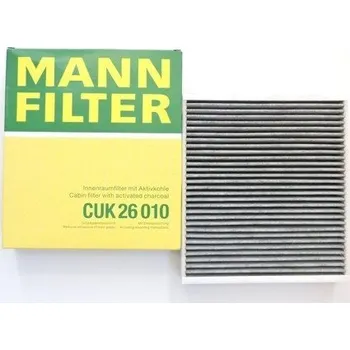 Kabinový filtr Filtr uhlíkový FABIA II., MANN FILTER CUK26010, pro RAPID, NH. Typové číslo: CUK26010,CUK26010,CUK26010, 6R0819653, 125946210