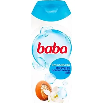 Koupelová kosmetika BABA Bambucké máslo a pomerančový květ 400 ml