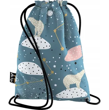 Městský batoh Yellow Tipi batoh Kiddy Blue