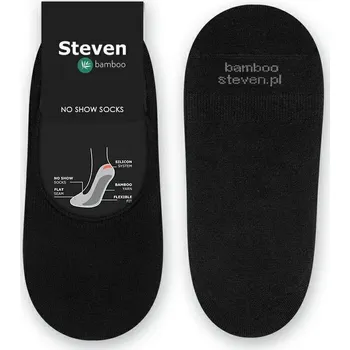 Pánské ponožky Černé pánské nízké ponožky Art.036 BA012, BLACK Velikost: 41/43