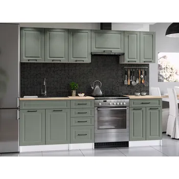 Kuchyňská linka Kuchyňská linka INGRID 240cm - Olive
