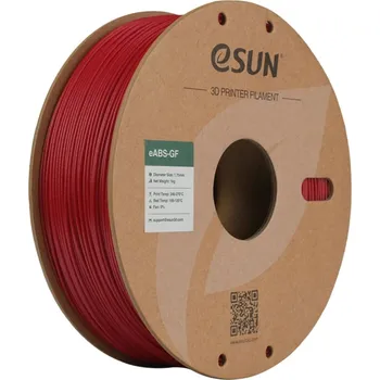 Filament eSUN eABS-GF 1kg Fire Engine Red ESU240934