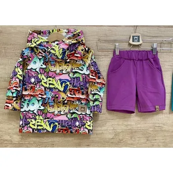 Chlapecké kraťasy Chlapecké basic kraťasy fialové velikost: 98/104