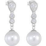 Olivie Svatební stříbrné náušnice PERLA 9323 Ag 925; ≤5,0 g.