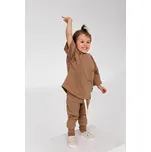 Dětské tepláky NUNU hnědé velikost: 116/122