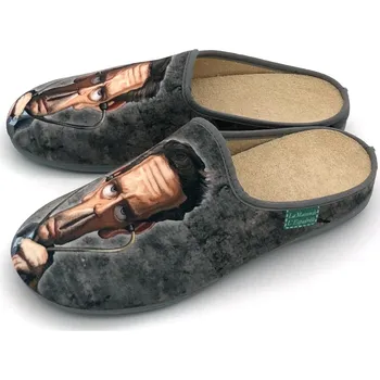 Dámská zdravotní obuv Dámská domácí obuv 2484 LA MAISON šedá Barva: gris, Velikost: 42