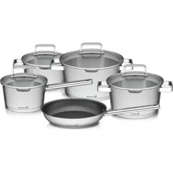 Sada nádobí Sada nádobí G21 Gourmet Miracle s cedníkem, 9 dílů/chybí pánev-sleva