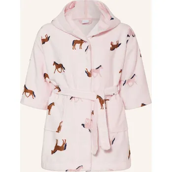 Dámský župan Sanetta Dívčí Župan S Kapucí, růžová, 98