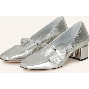 Dámské lodičky Jimmy Choo Dámské Lodičky Typu Mary Jane Elisa, stříbrná, 40