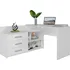 Psací stůl Falco Daniela rohový psací stůl bílý