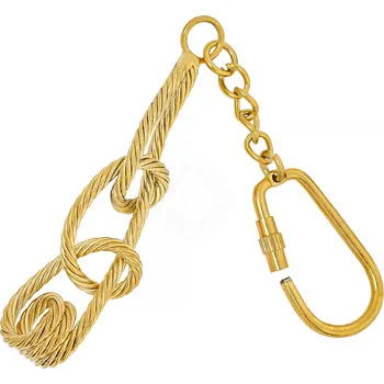 Brož Lord of Battles Mosazná uzlíková klíčenka