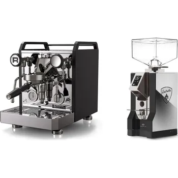 Příprava kávy Rocket Espresso Mozzafiato FAST R, black + Eureka Mignon…