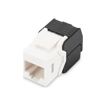 Konektor Digitus CAT 5e Keystone Jack, nestíněný RJ45 na LSA, připojení bez použití nástrojů DN-93502