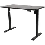 Výškově nastavitelný elektrický stůl BestBerg BBAT-12BB / rozměr 120x60 cm / výška 70-114 cm / černá