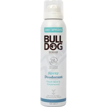 BULLDOG Fresh Mint&Cedarwood Spray Deodorant 125ml