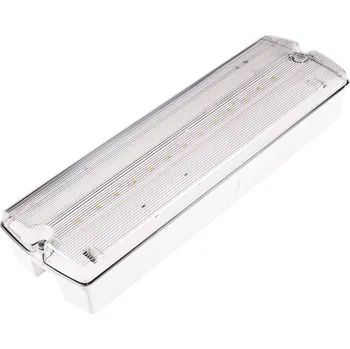 Průmyslové svítidlo Nouzové svítidlo ORION LED II 8W 250 M 3H MT IP65 s piktogramy, bílé