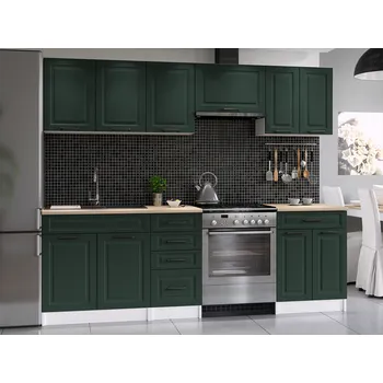 Kuchyňská linka Kuchyňská linka INGRID 240cm - Green