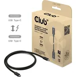 Club3D Kabel Thunderbolt 5, 80/120Gbps, Certifikovaný kabel, 1x 4K540Hz, 2x8K240Hz, PD 240W, 1m CAC-2501