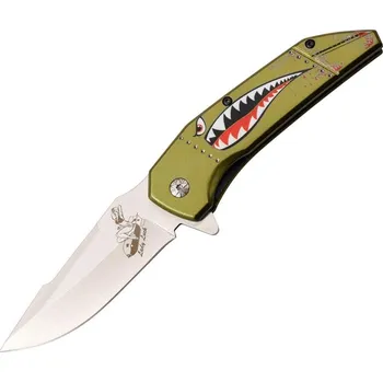 Pracovní nůž Nůž MTech MTA1129GN Lady Luck Linerlock A/O Green