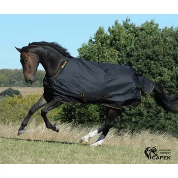 Vybavení pro koně Deka výběhová Bucas -IRISH TURNOUT LIGHT 50G- - Tmavě modrá - 145cm