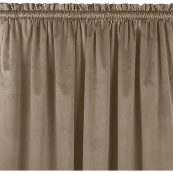 Závěs Závěs Vila s tunelem a nařasením béžový, velikost 135x175