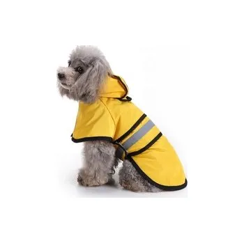Obleček pro psa Reflexní pláštěnka pro psa - Žlutá XS
