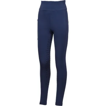 Jezdecké oblečení Dívčí jezdecké legíny PROGRESS Zeta Girl modré Velikost: 140/1