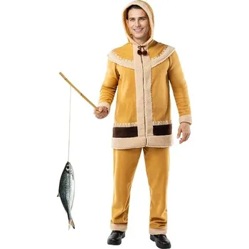 Karnevalový kostým Funiglobal - Eskymák kostým pro muže - L