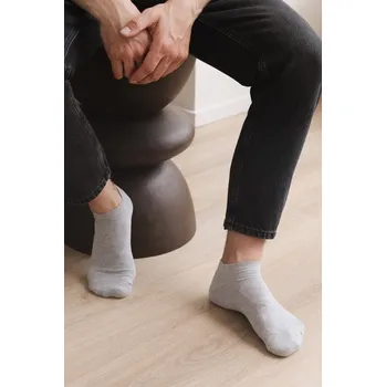 Pánské ponožky Hladké pánské ponožky V3R9 Steven, Béžová 44-46 i170_R12045A