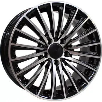 Alu kolo Alu kola Arceo DY988, 18x8 5x112 ET35, černá + leštění (zátěžová)