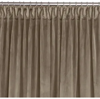 Závěs Závěs Homede Vila III s průchodkami a řasící páskou typu drak béžový, velikost 135x175