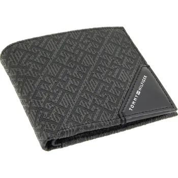 Peněženka TOMMY HILFIGER Pánská černá kožená peněženka AM0AM12787-BDS-632 Velikost