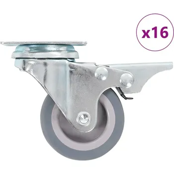 zvedák vidaXL 16 ks otočná kolečka 50 mm [277823]