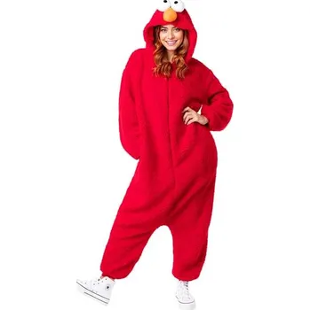 Funiglobal Kostým Elmo pro dospělé - Sesame Street XXL