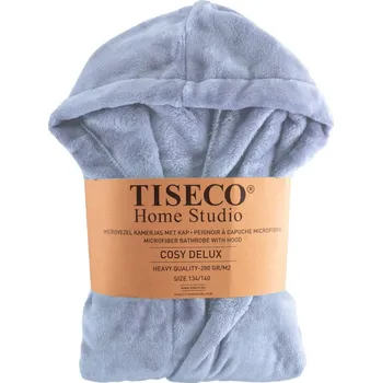 Dámský župan Modrý dětský župan z mikroplyše Delux – Tiseco Home Studio ID_1695372