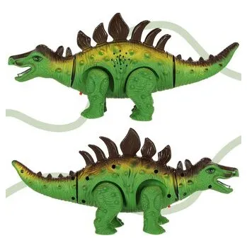 KIK Chodící Dinosaurus Stegosaurus se světly a zvuky