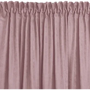 Závěs Závěs Homede Milana II s řasící páskou drak a nařasením růžový, velikost 220x175