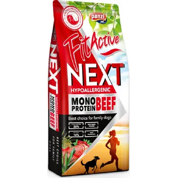 Krmivo pro psa Výhodné balení: 2x15kg FitActive Next Hypoallergenic Mono hovězí s brusinkami granule pro psy