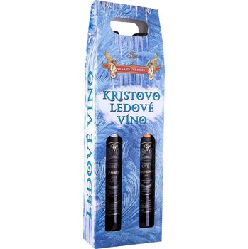 Dárková krabička Dárková krabička na 2 ledová vína Krist