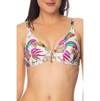 Dámské plavky Plavková podprsenka ANTIGEL (FBB3235-01), Barva bílá, Velikost 80E