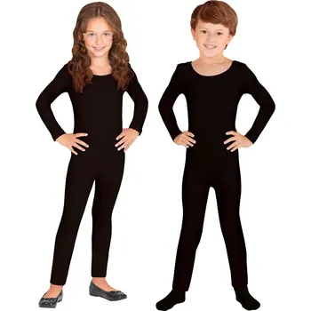 Karnevalový kostým Dětský černý overal - pro věk 4-7 let