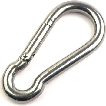 EU SELECT Nerezová karabina DIN 5299C A4 6 mm 6x60mm